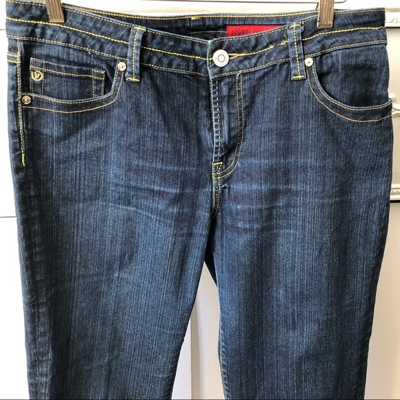 Vigoss jeans dark wash SZ 13/14 W and 32  L - Picture 1 of 7
